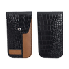 B2B Custom Dual-Color Leather Watch Pouch - OEM/ODM Factory Wholesale Crocodile & Crazy Horse Leather Watch Sleeve