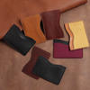 Custom Minimalist Leather Canvas Slim Card Holder Wallet OEM Wholesale
