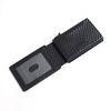 Custom Automatic Pop Up Aluminum Card Holder Leather Wallet OEM