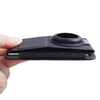 Custom MagSafe Leather Wallet Stand with AirTag Slot & Elastic Card Holder (9.7x6.7cm)
